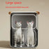 Multi-Function Pet Travel Carrier with Telescoping Handle for Cats and Small Dogs, Soft-Sided Cotton Zipper Closure