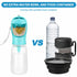 2 - in - 1 Portable Dog Water Bottle & Food Dispenser - Leak - Proof - petazaustralia