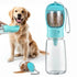 2 - in - 1 Portable Dog Water Bottle & Food Dispenser - Leak - Proof - petazaustralia