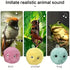 3pcs Chirping Balls Interactive Cat Plush EVA Toy Ball - petazaustralia