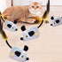 Interactive Plush Cat Toy with Sound and LED Lights