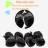 4Pcs Set Anti Slip Waterproof Protective Dog Shoes Rain Boots Pet Socks Booties - petazaustralia