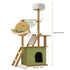 55.12inch Biger Cat Climbing Frame, Tall Cat Tree Tower For Indoor Cats, Multi - petazaustralia