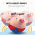 Interactive Plush Dog Toy with Squeaker