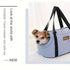 Breathable Polyester Pet Carrier Bag with Zipper Closure, Soft - Sided Dog Shoulder Sling with Built - in Hook for Outdoor Travel - petazaustralia