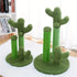 Cat Scratching Post Cactus Cat Scratcher Featuring With 3 Scratching Poles And Interactive Dangling Ball - petazaustralia