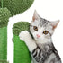 Cat Scratching Post Cactus Cat Scratcher Featuring With 3 Scratching Poles And Interactive Dangling Ball - petazaustralia