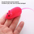 Cat Toys Ball and Feather Rubber Material /Squeaky Pet Cat Mice Mouse Toys' X1C6 - petazaustralia