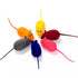 Cat Toys Ball and Feather Rubber Material /Squeaky Pet Cat Mice Mouse Toys' X1C6 - petazaustralia