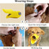 Comfortable Silicone Dog Muzzle Anti - Bite Soft Yellow Duck Muzzle Pet Training - petazaustralia