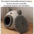 Cozy All - Season Cat Bed - Warm, Enclosed Villa Style Nest for Cats & Small Dogs - petazaustralia