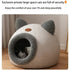 Cozy All - Season Cat Bed - Warm, Enclosed Villa Style Nest for Cats & Small Dogs - petazaustralia