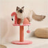 Flamingos Cat Scratching Post, Cute Cat Scratcher Tree with 100% Sisal Covered Scratching Post - petazaustralia