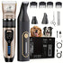 GOOAD Dog Grooming Kit Clippers - 4 in 1 Low Noise - Rechargeable - petazaustralia