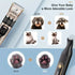 GOOAD Dog Grooming Kit Clippers - 4 in 1 Low Noise - Rechargeable - petazaustralia