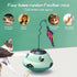 Interactive 3 - in - 1 Cat Toy with UFO Ball - petazaustralia