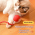 Interactive Cat Toy with Striped Rolling Ball - petazaustralia