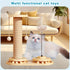 LALAKATS Mushroom Cat Scratching Post Kitte - petazaustralia