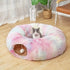 Multifunctional Plush Cat Tunnel Bed - petazaustralia