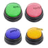 Pet Starter Recordable Talking Speaking Buttons Dog Training Communication Toys - petazaustralia