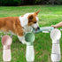 Portable 2 - in - 1 Dog Water Bottle and Feeder with Leakproof Dispenser - petazaustralia