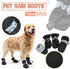 4Pcs Set Anti Slip Waterproof Protective Dog Shoes Rain Boots Pet Socks Booties