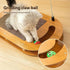 U - Shaped Multi - Function Cat Scratching Board, Self - Grooming And Massage Toy Interactive Toy For Cats And Small Dogs - petazaustralia