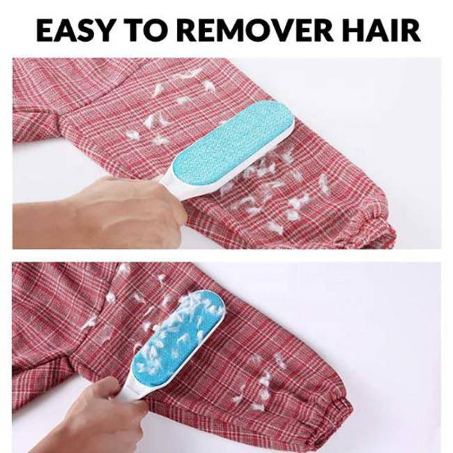 Self Cleaning Dog Grooming Pet Hair Remover Blue - petazaustralia